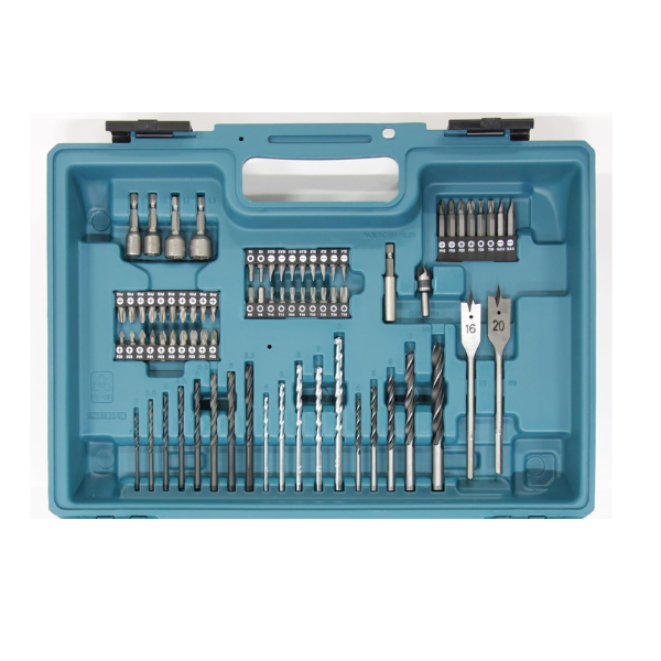 Taladro de percusión y Atornillador 18V Li-Ion kit de 74 accesorios🛠️🏠